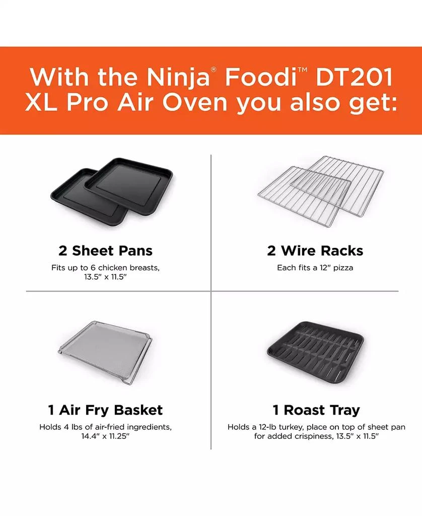 DT201 Foodi™ 10-in-1 XL Pro Air Fry Oven 商品