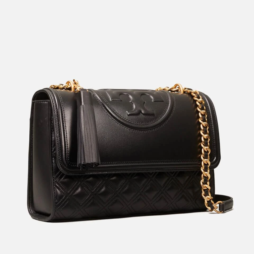 商品Tory Burch|Tory Burch Women's Fleming Convertible Shoulder Bag - Black,价格¥5612,第2张图片详细描述