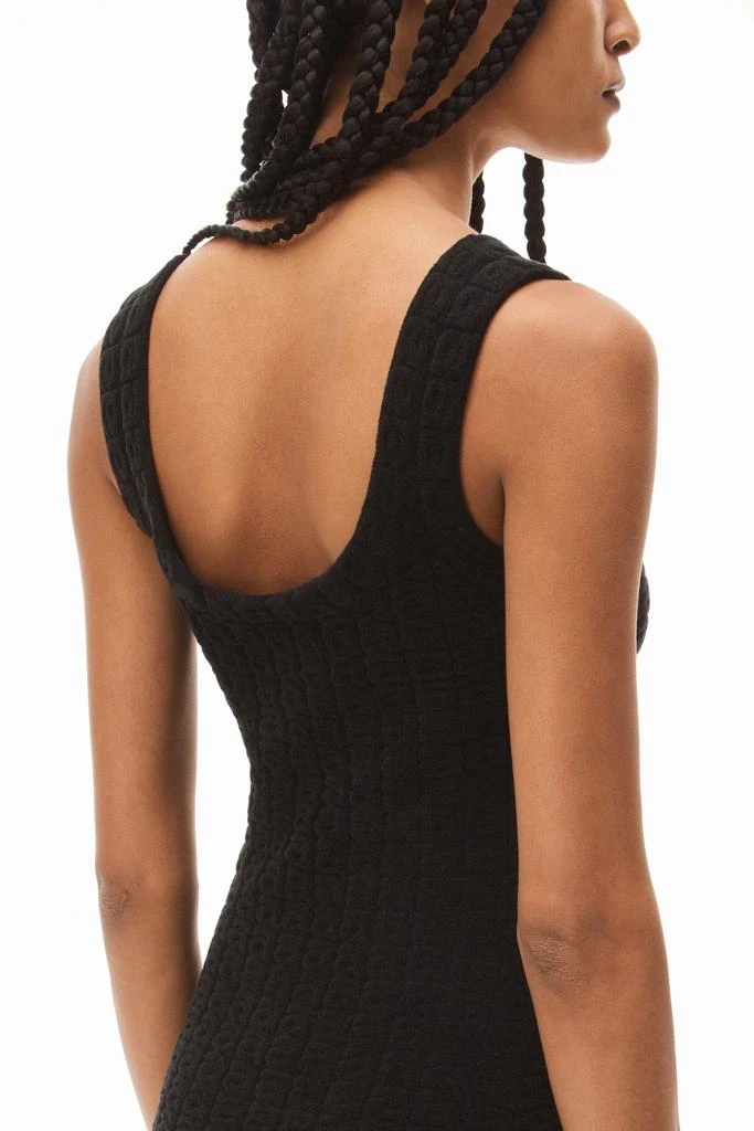 TANK DRESS IN CHENILLE JACQUARD 商品