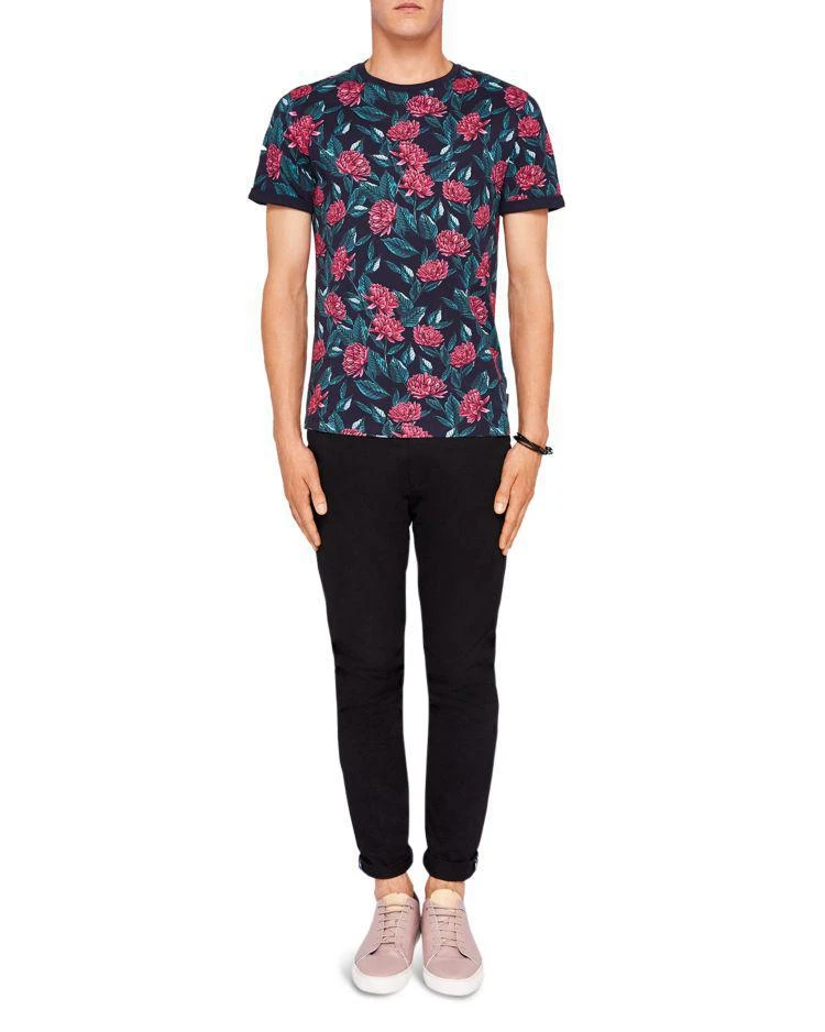 商品Ted Baker London|Ted Baker Alfiee Floral Print Tee,价格¥378,第4张图片详细描述