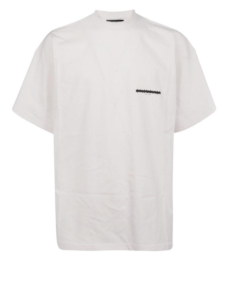 BALENCIAGA - Cotton T-shirt With Logo商品第1张图片规格展示