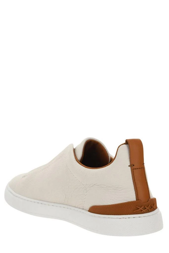 商品Zegna|Ermenegildo Zegna Round Toe Slip-On Trainers,价格¥5109,第3张图片详细描述