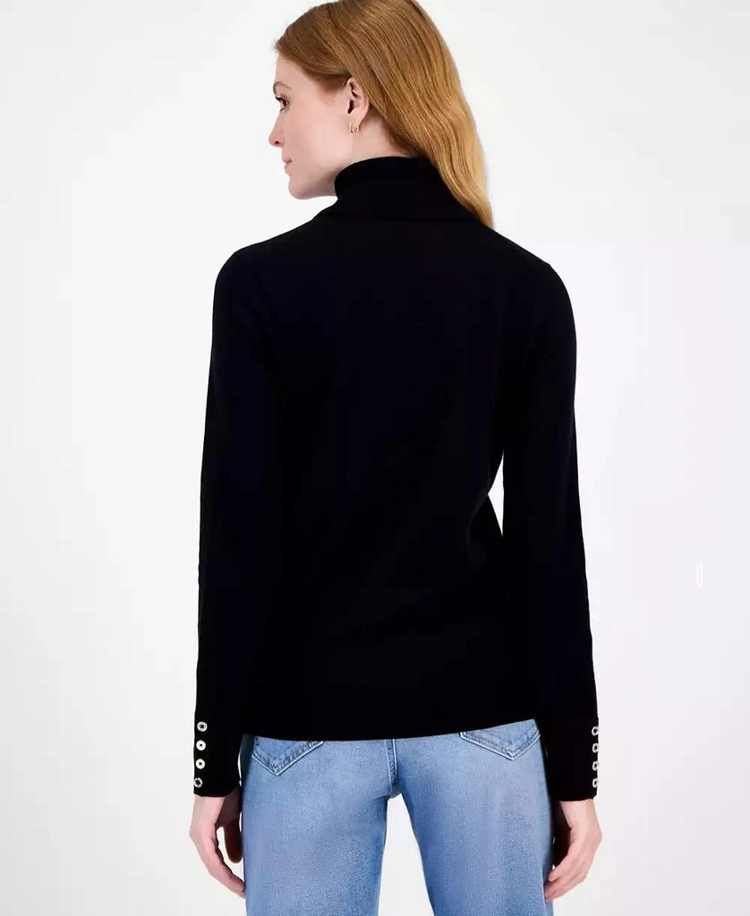 商品Tommy Hilfiger|Women's Cotton Turtleneck Sweater,价格¥307,第2张图片详细描述