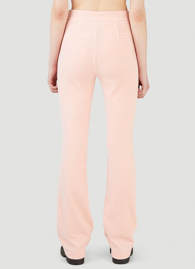 Tailor High-Waisted Pants in Pink商品第4张图片规格展示