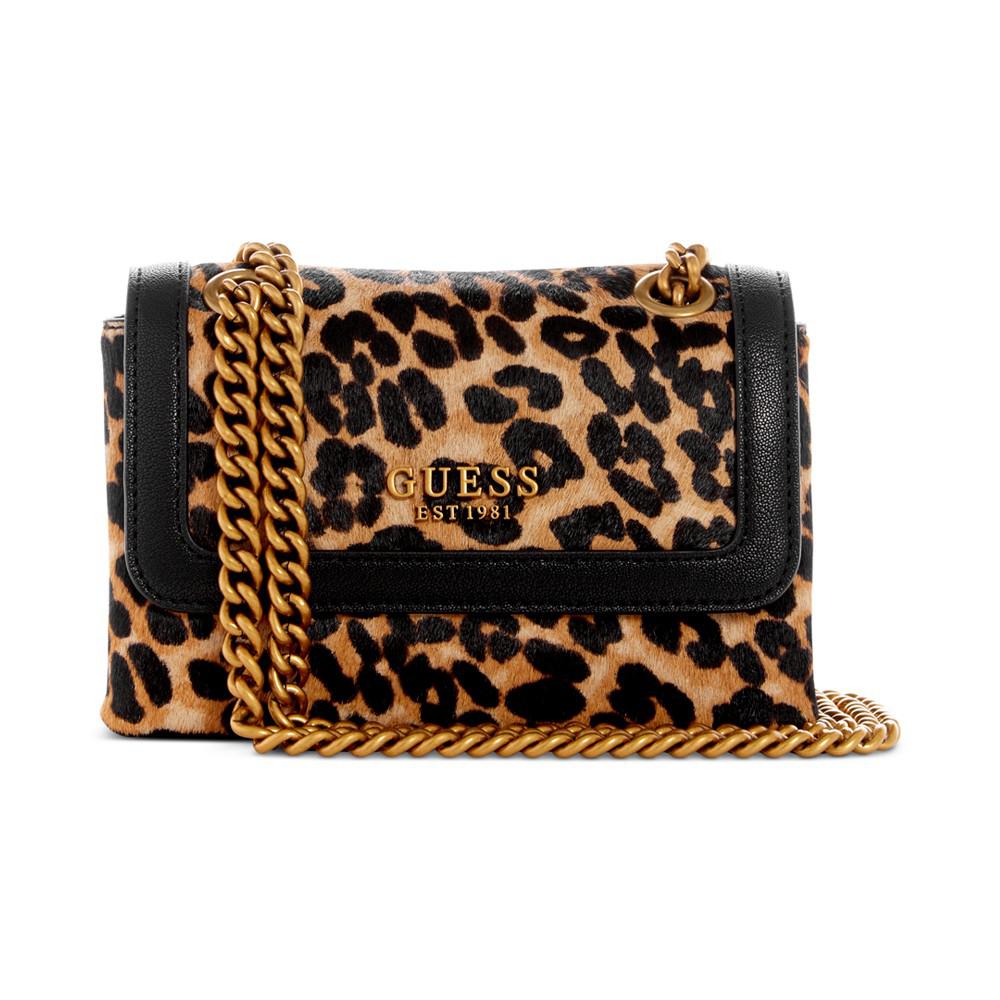 Abey Mini Animal Print Faux Fur Crossbody商品第1张图片规格展示