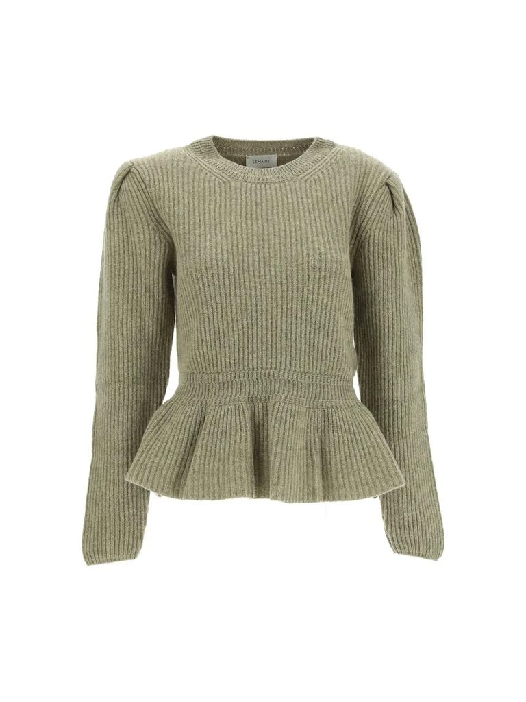 商品Lemaire|Lemaire Peplum-Hem Crewneck Jumper,价格¥4313,第1张图片