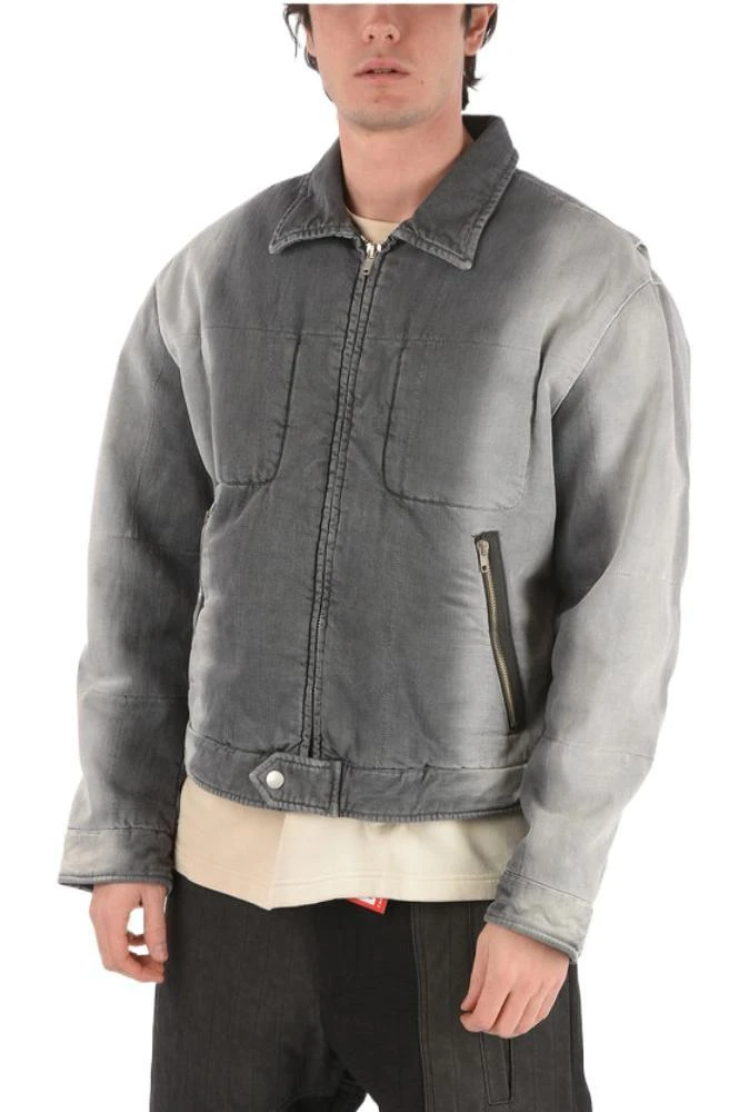 商品Diesel|Diesel Mens Grey Other Materials Jacket,价格¥5656,第1张图片