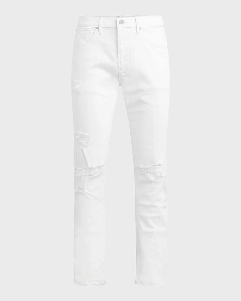 商品Hudson|Men's Zack Skinny Knee-Rip Jeans,价格¥671,第1张图片