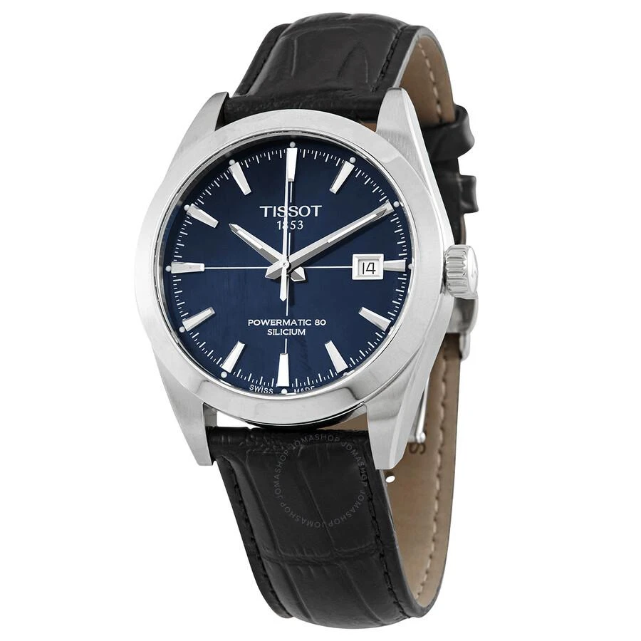 商品Tissot|Gentleman Powermatic 80 Automatic Blue Dial Watch T127.407.16.041.01,价格¥4194,第1张图片