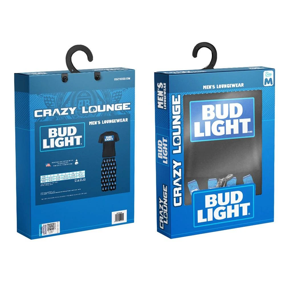 商品CRAZY BOXER|Bud Lite 2 Piece Lounge Set,价格¥212,第5张图片详细描述