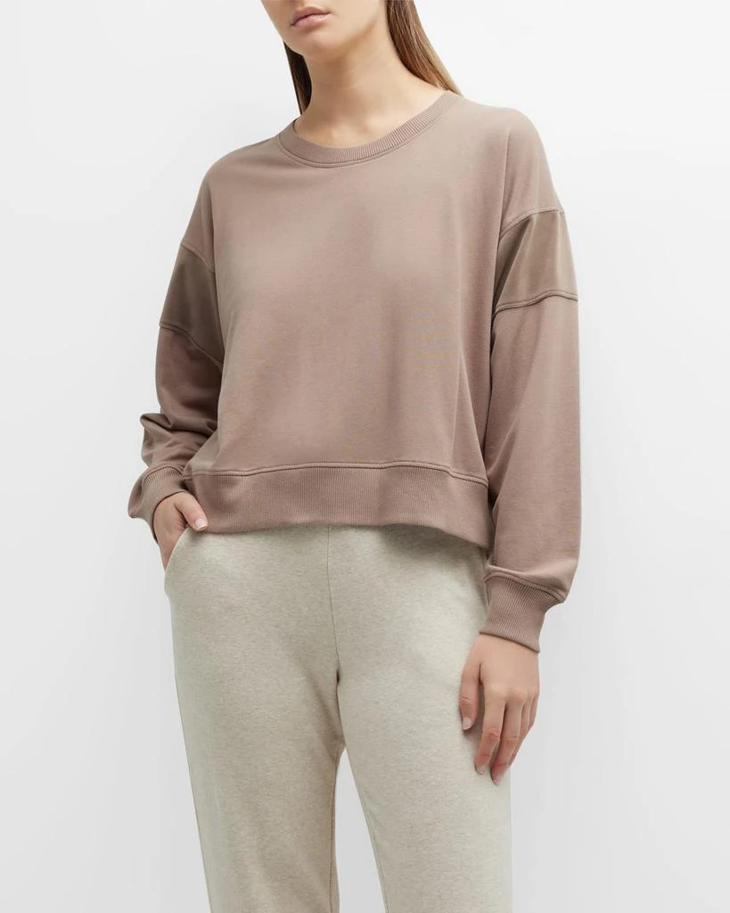 商品Splendid|Victoria Cotton Pullover Sweatshirt,价格¥375,第1张图片