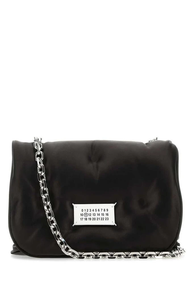 商品MAISON MARGIELA|Maison Margiela Shoulder Bags in Black,价格¥7605,第1张图片