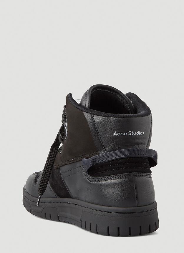 商品Acne Studios|High Top Sneakers in Black,价格¥1938,第7张图片详细描述