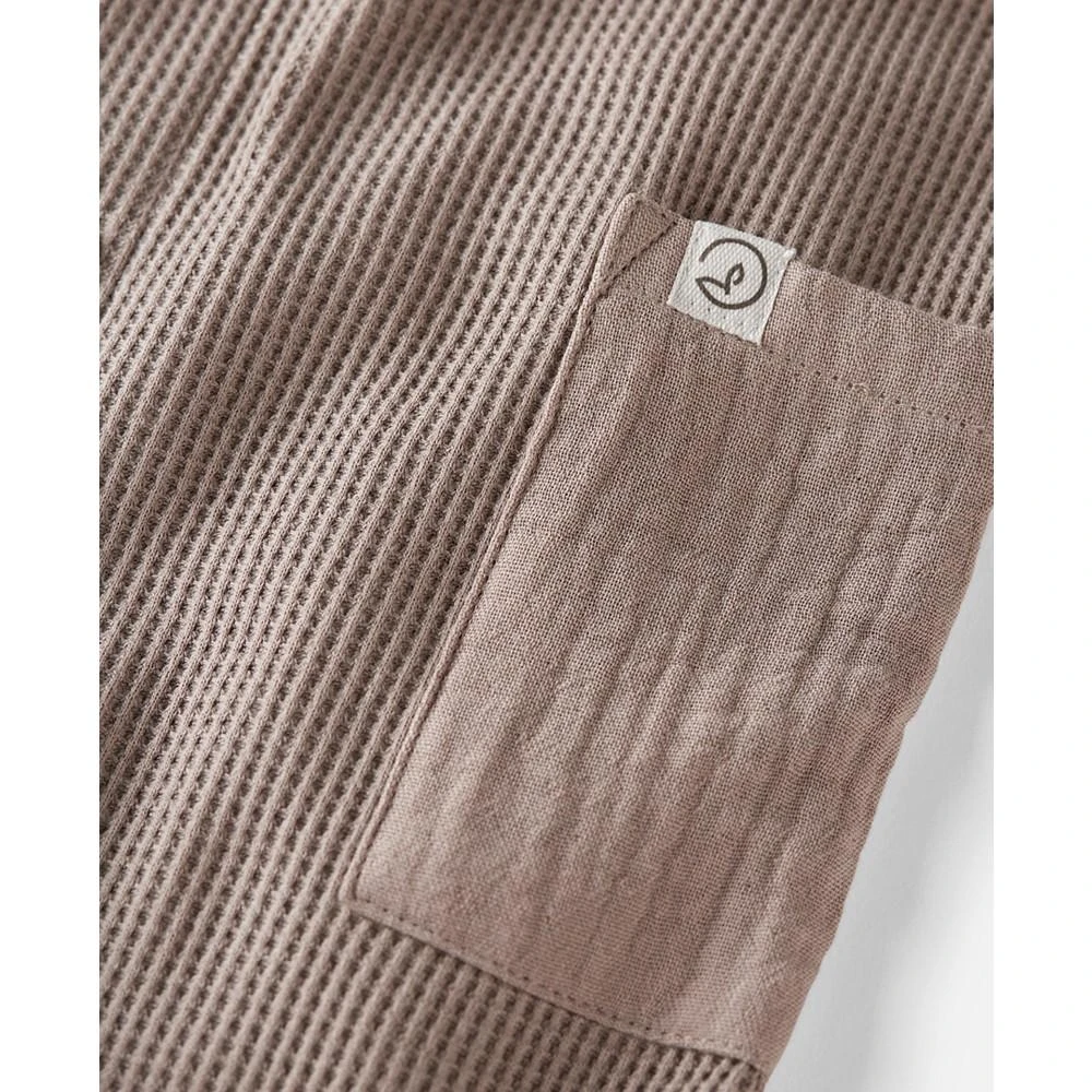 商品Carter's|Baby Waffle-Knit Long-Sleeve Jumpsuit,价格¥143,第2张图片详细描述