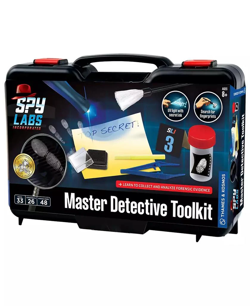 商品Thames & Kosmos|Spy Labs: Master Detective Toolkit,价格¥376,第1张图片