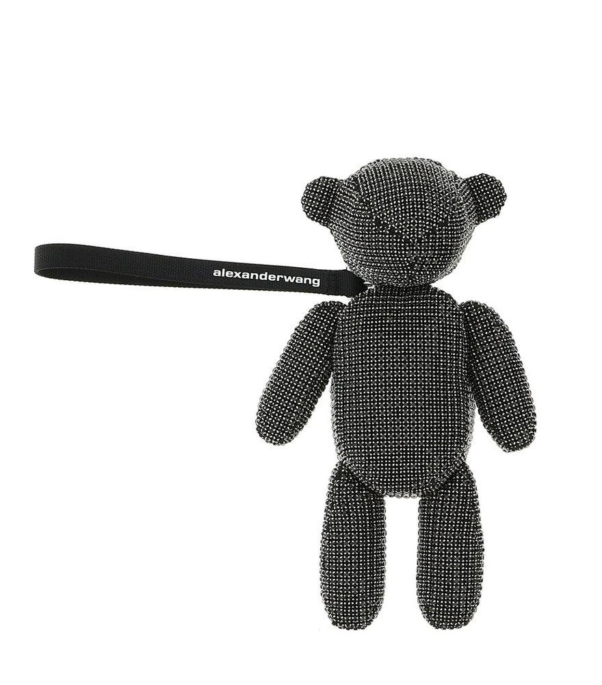 商品Alexander Wang|Alexander Wang Crystal-Embellished Beiress Wristlet,价格¥5098,第1张图片