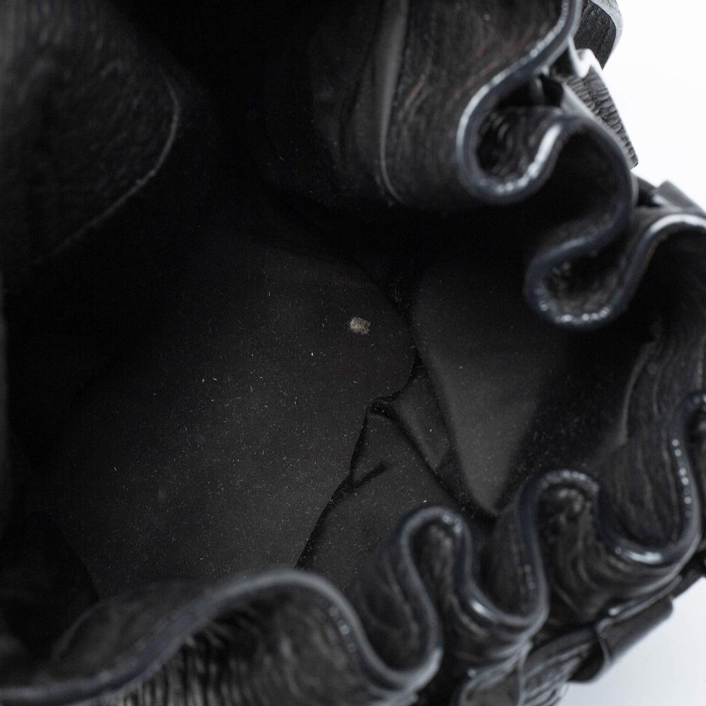 Alexander Wang Black Textured Leather Diego Bucket Bag商品第7张图片规格展示