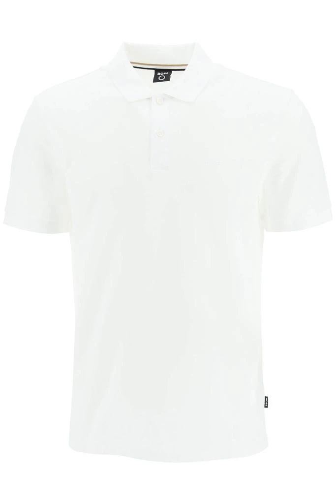 商品Hugo Boss|Boss organic cotton polo shirt,价格¥455,第1张图片