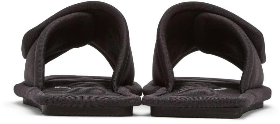 商品Alexander Wang|Black Padded Lana Slippers,价格¥1831,第4张图片详细描述