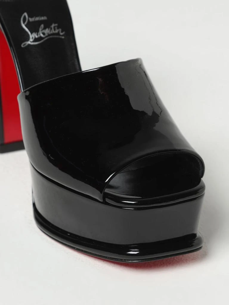 商品Christian Louboutin|Christian Louboutin Amali mules in patent leather,价格¥5081,第4张图片详细描述