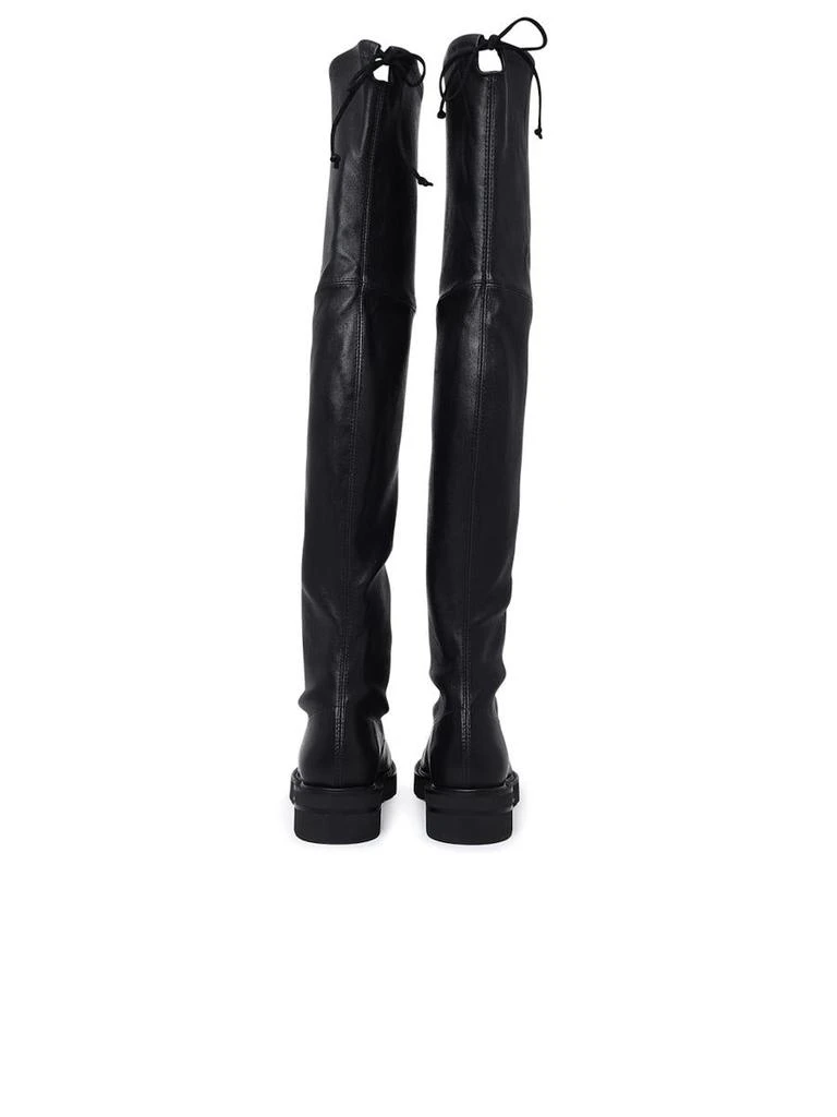 商品Stuart Weitzman|LOWLAND LIFT LEATHER BOOTS,价格¥4069,第4张图片详细描述