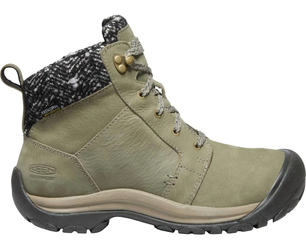 商品Keen|Women’S Kaci Ii Winter Mid Winter Boots In Pale Olive/brindle,价格¥838,第2张图片详细描述