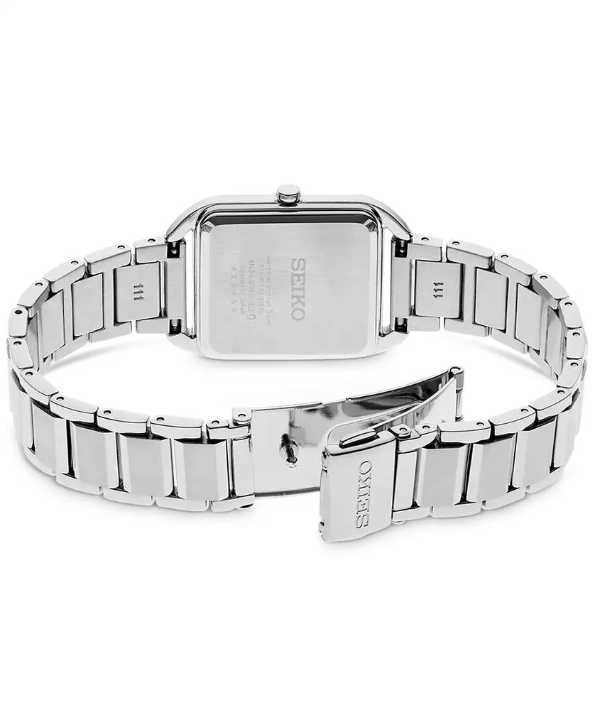 商品Seiko|Women's Essentials Stainless Steel Bracelet Watch 26mm,价格¥1686,第3张图片详细描述