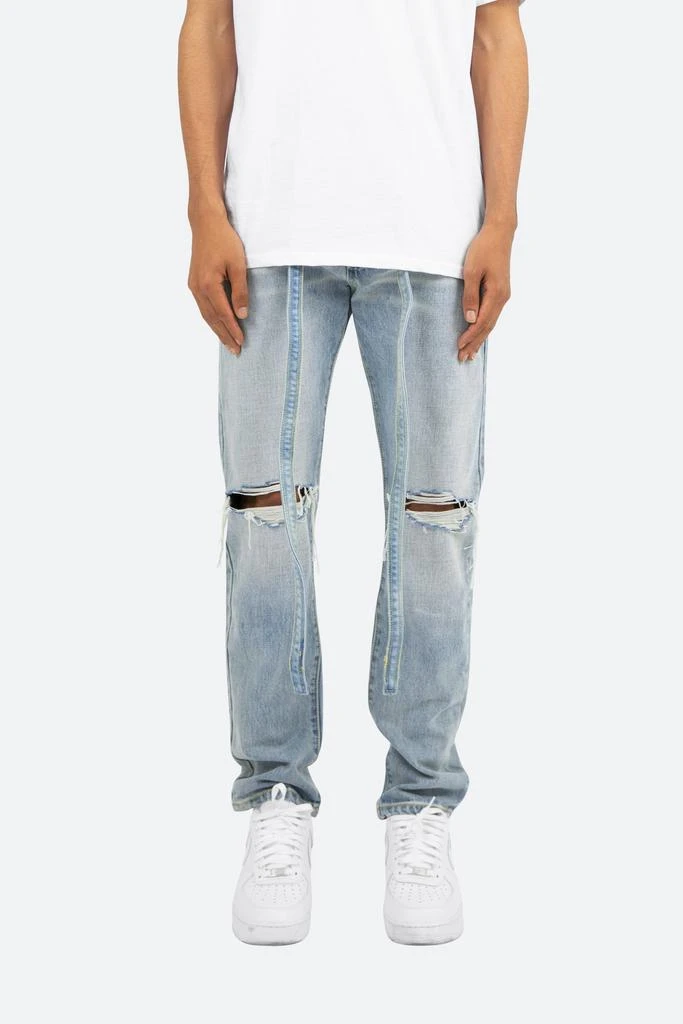 商品MNML|D3 Straight Denim - Light Blue,价格¥513,第1张图片