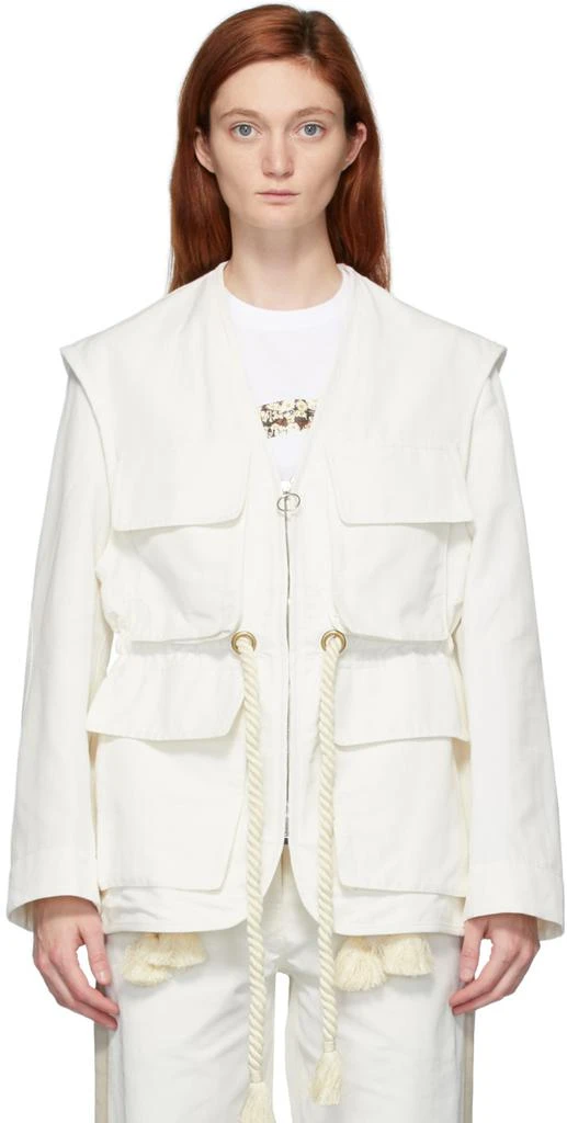 商品Stella McCartney|Off-White Ania Jacket,价格¥2831,第1张图片