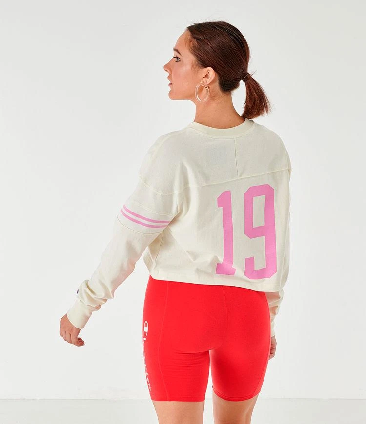 商品CHAMPION|Women's Champion Long-Sleeve Crop T-Shirt,价格¥186,第3张图片详细描述