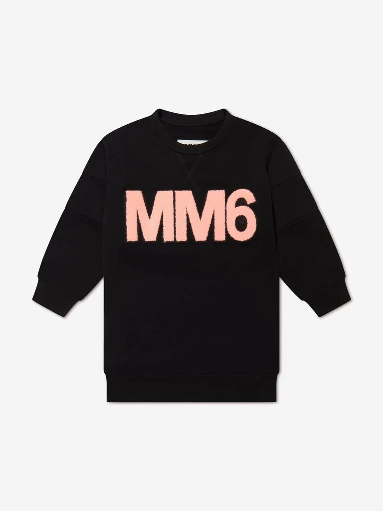 商品MM6|MM6 Maison Margiela Girls Logo Sweater Dress,价格¥967,第1张图片