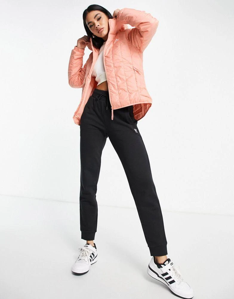 商品Adidas|adidas Outdoor Itavic hooded light puffer jacket in pink,价格¥213,第4张图片详细描述