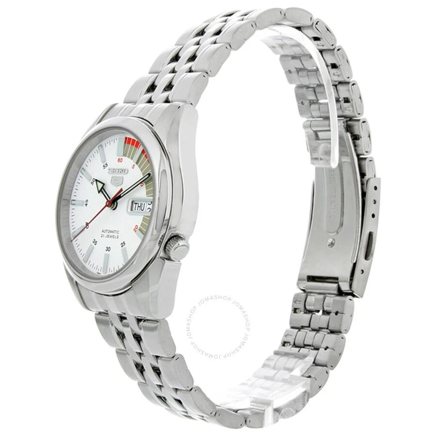 商品Seiko|5 Automatic White Dial Men's Watch SNK369,价格¥806,第3张图片详细描述