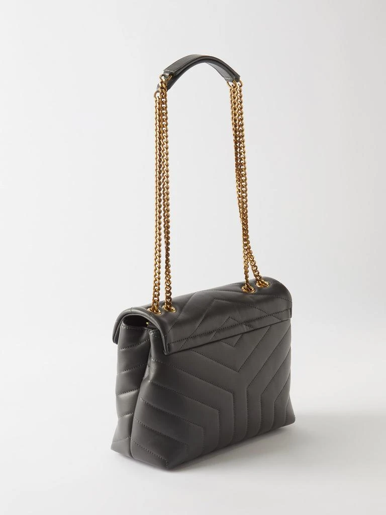 商品Yves Saint Laurent|Loulou small quilted-leather shoulder bag,价格¥24947,第4张图片详细描述