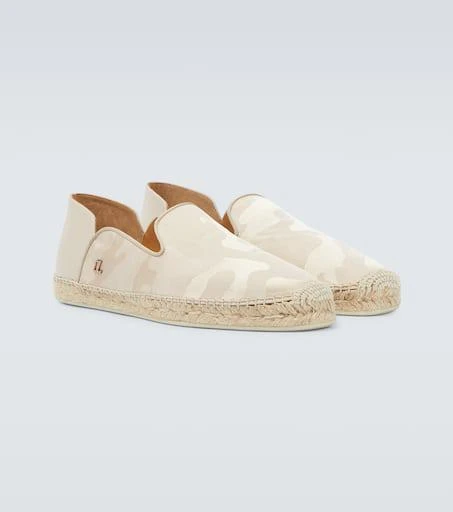 商品Christian Louboutin|Espadon帆布草编鞋,价格¥6280,第5张图片详细描述