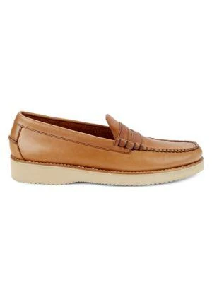 商品G.H. Bass|Clayton Leather Penny Loafers,价格¥676,第1张图片