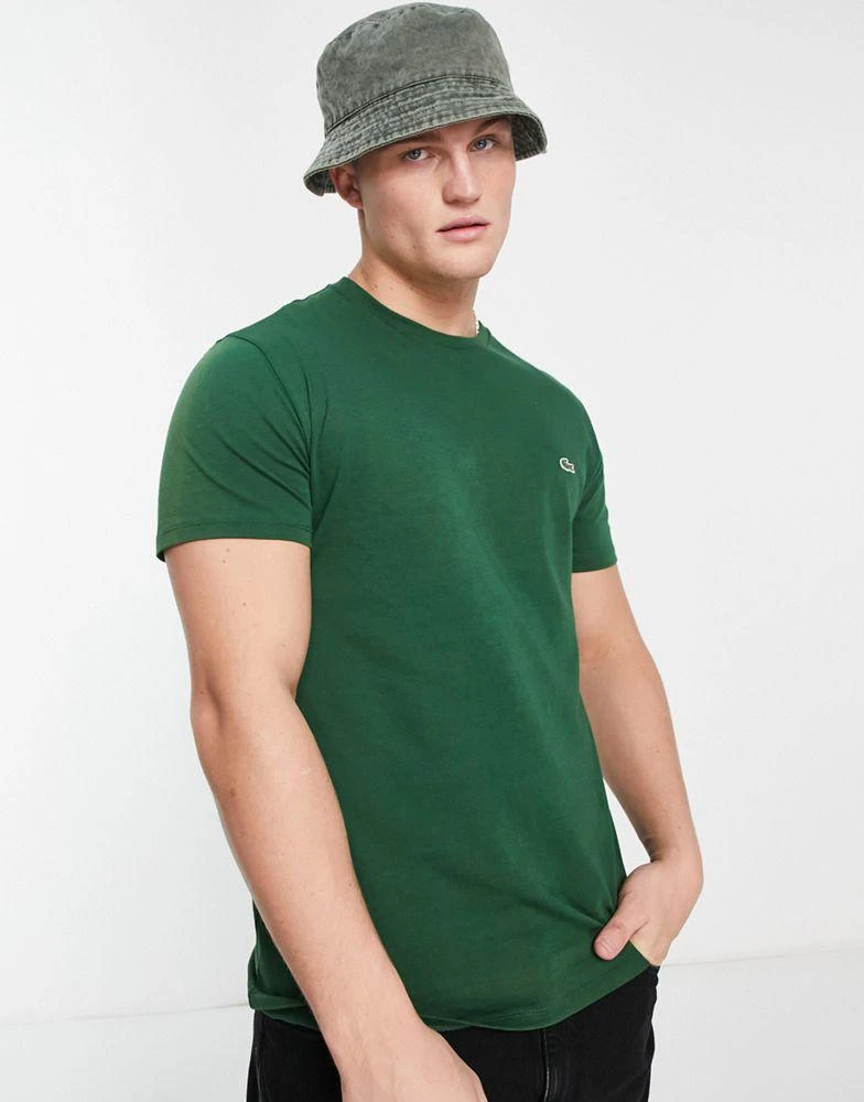 商品Lacoste|Lacoste logo t-shirt in green,价格¥371,第3张图片详细描述