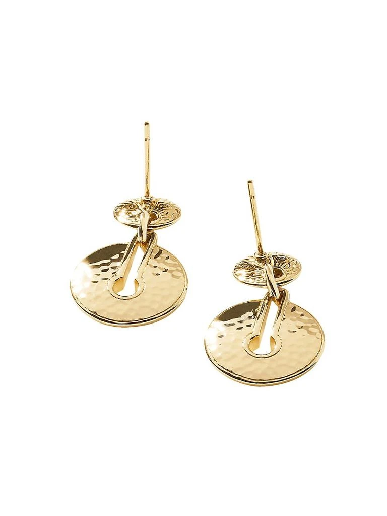 商品John Hardy|Radial 18K Yellow Gold Drop Earrings,价格¥21631,第2张图片详细描述
