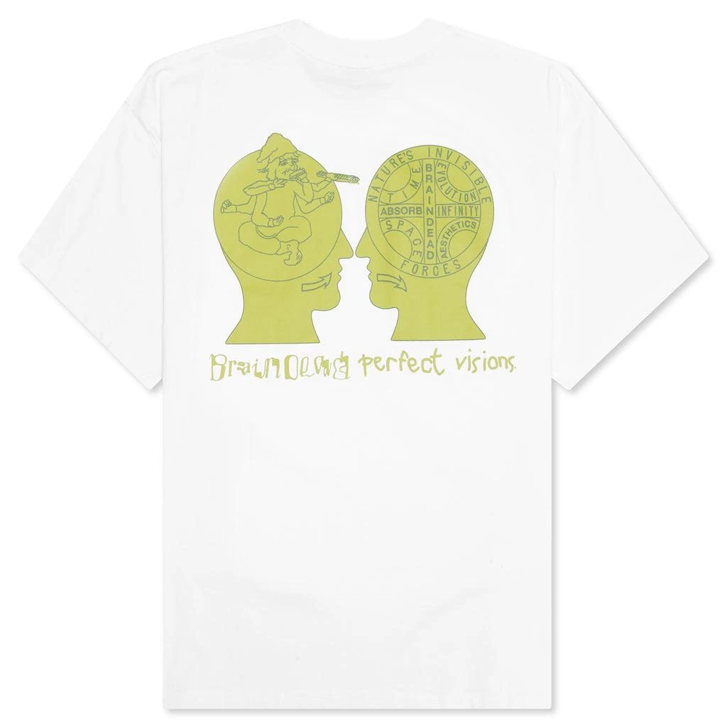 商品Brain Dead|Brain Dead Perfect Visions T-Shirt - White,价格¥206,第2张图片详细描述