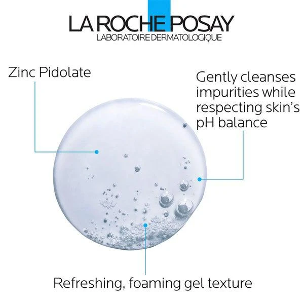 商品La Roche Posay|La Roche-Posay Effaclar Purifying Foaming Gel Cleanser for Oily Skin (Various Sizes),价格¥140,第3张图片详细描述