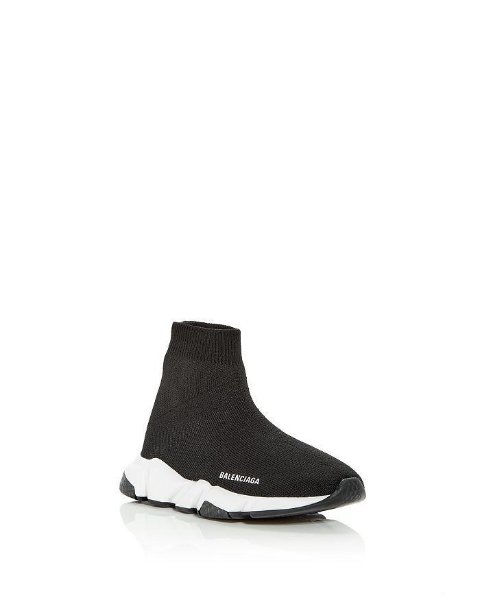 商品Balenciaga|Unisex Speed Knit High Top Sock Sneakers - Toddler, Little Kid,价格¥3353,第3张图片详细描述