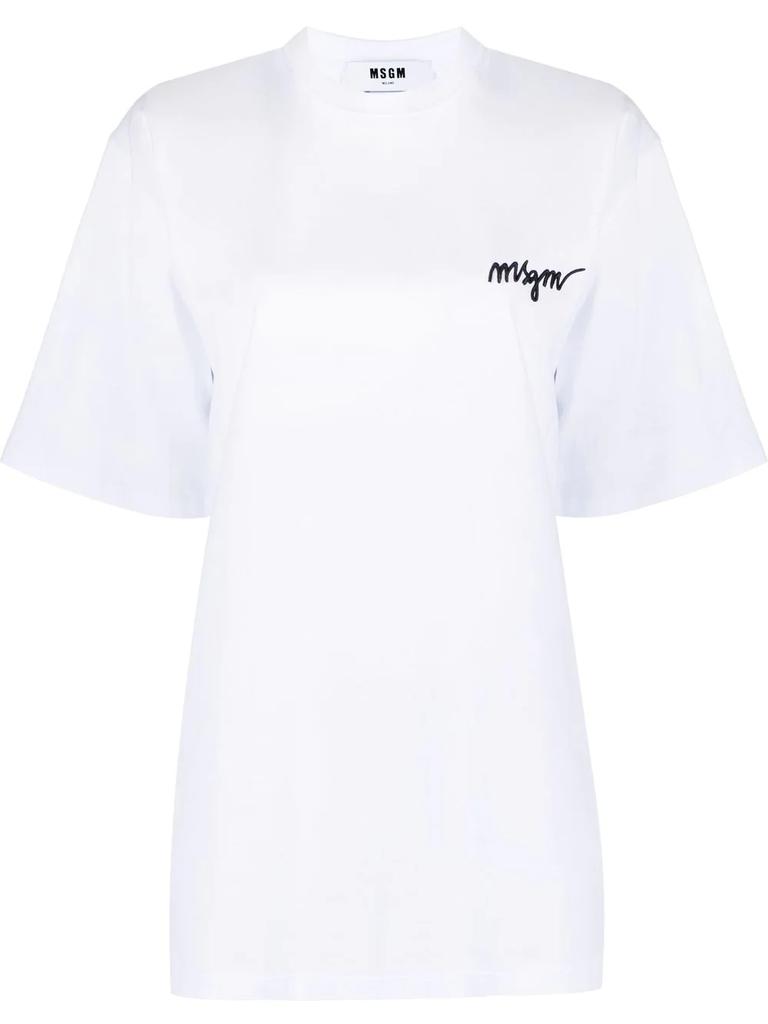 MSGM daisy-print T-shirt商品第1张图片规格展示