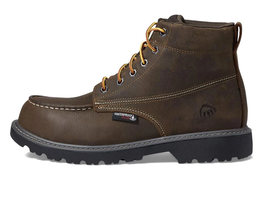 商品Wolverine|Floorhand Moc Toe Waterproof Steel Toe 6",价格¥791,第4张图片详细描述