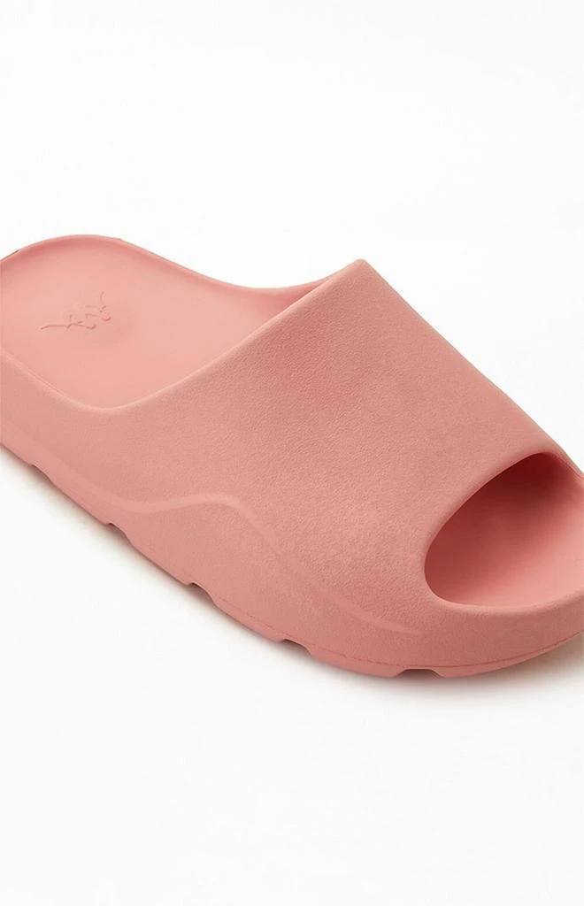 Women's Pink Authentic Plume 1 Slide Sandals 商品