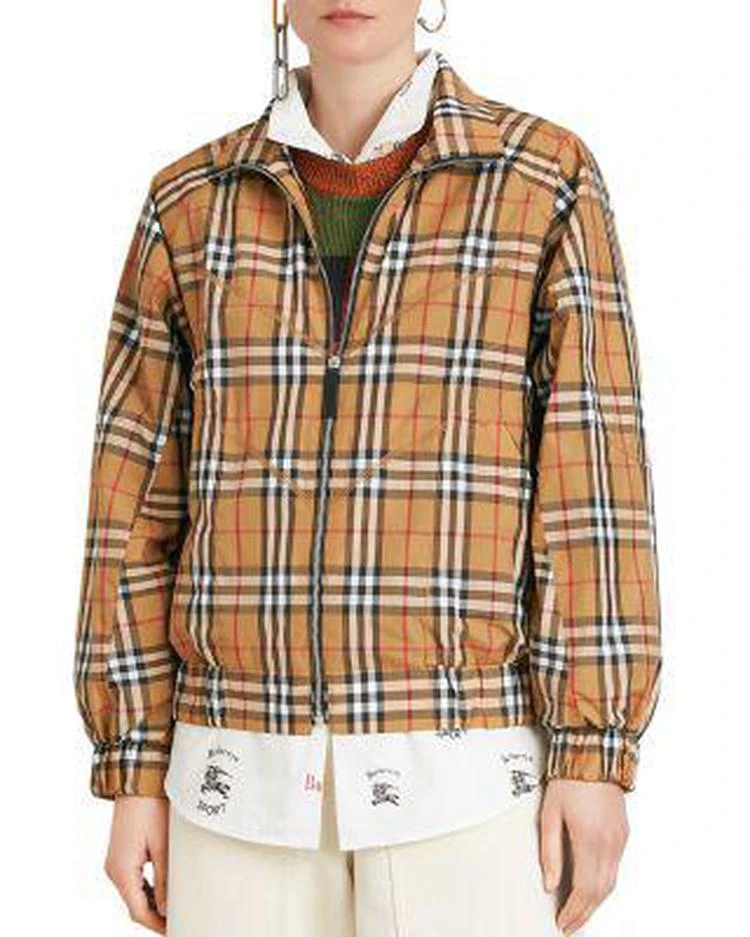 商品Burberry|Corfe Vintage Check Print  夹克,价格¥2871,第1张图片