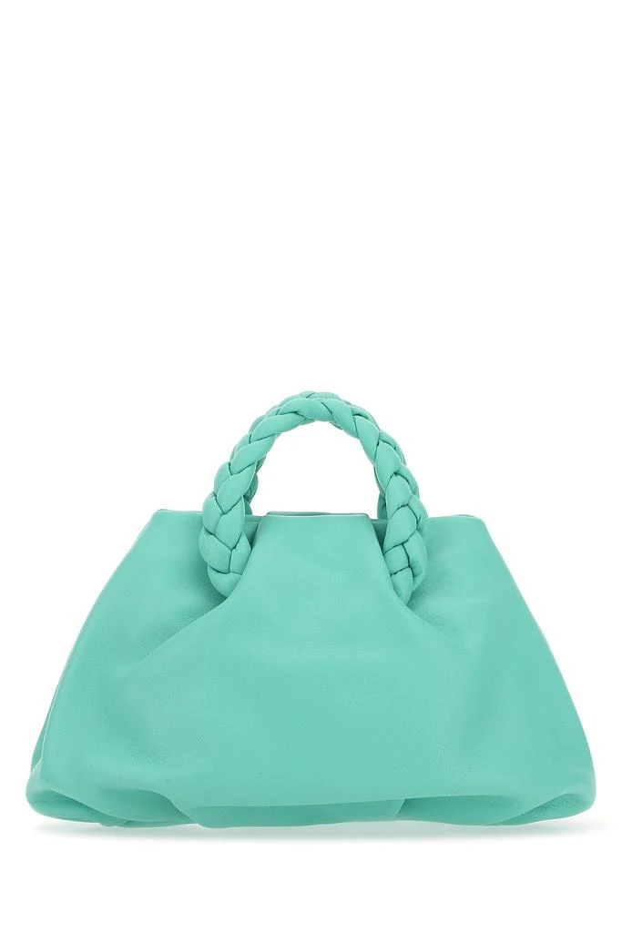 商品Hereu|Sea green leather Bombon handbag,价格¥1464,第2张图片详细描述