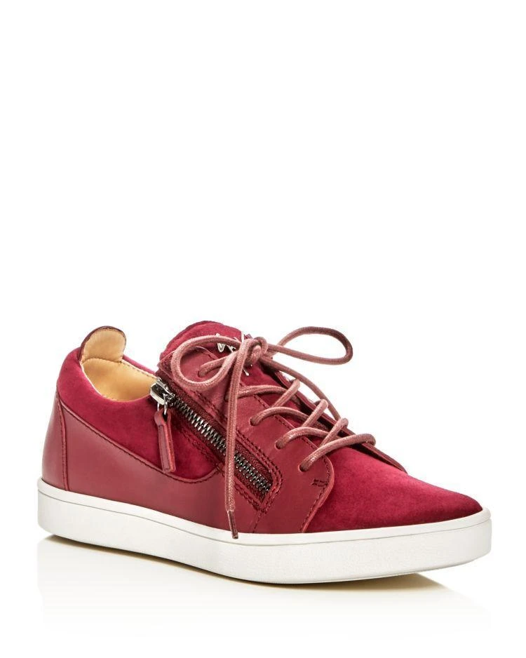 商品Giuseppe Zanotti|Giuseppe Zanotti Brek Donna Lace Up Sneakers ,价格¥2230,第1张图片