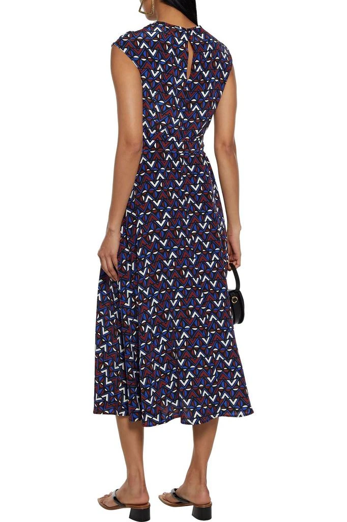 商品Weekend Max Mara|Ragtime belted printed silk crepe de chine midi dress,价格¥1114,第1张图片