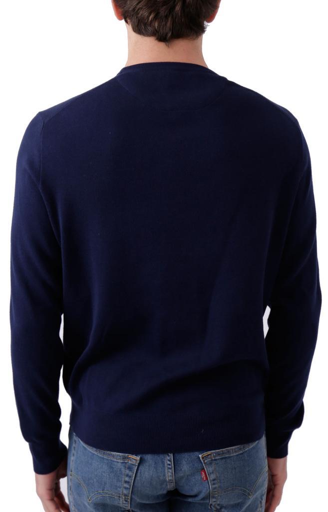 商品Ralph Lauren|Cotton Crewneck Sweater - Cruise Navy,价格¥329,第5张图片详细描述