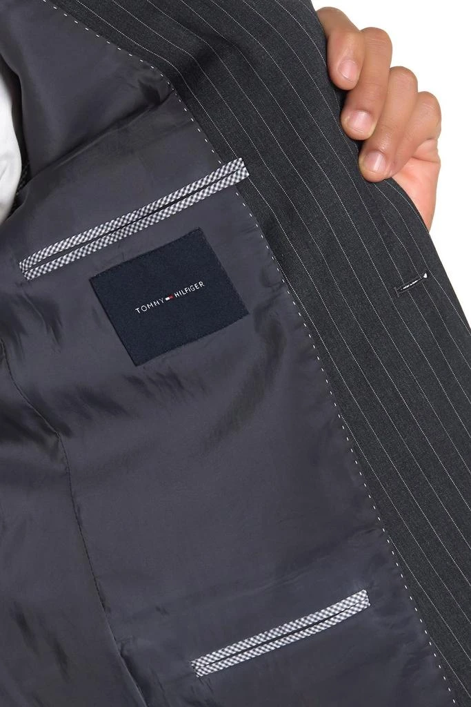 商品Tommy Hilfiger|Slim Fit Pinstripe Wool Blend Jacket,价格¥1096,第3张图片详细描述